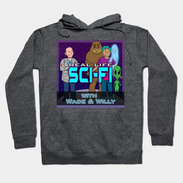 Real Life Sci-Fi Logo Hoodie by Real Life Sci-Fi